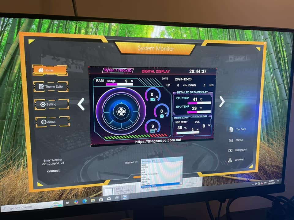 Ryzen 7 7800x3D- RX 6700xt- 32 GB RAM