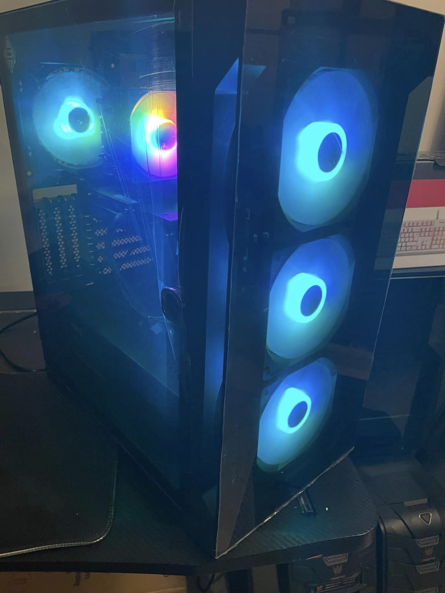 Ex-Build PC-Workstation/ Gaming PC- Intel 10 Cores/ 20 Threads- RX 570 ...