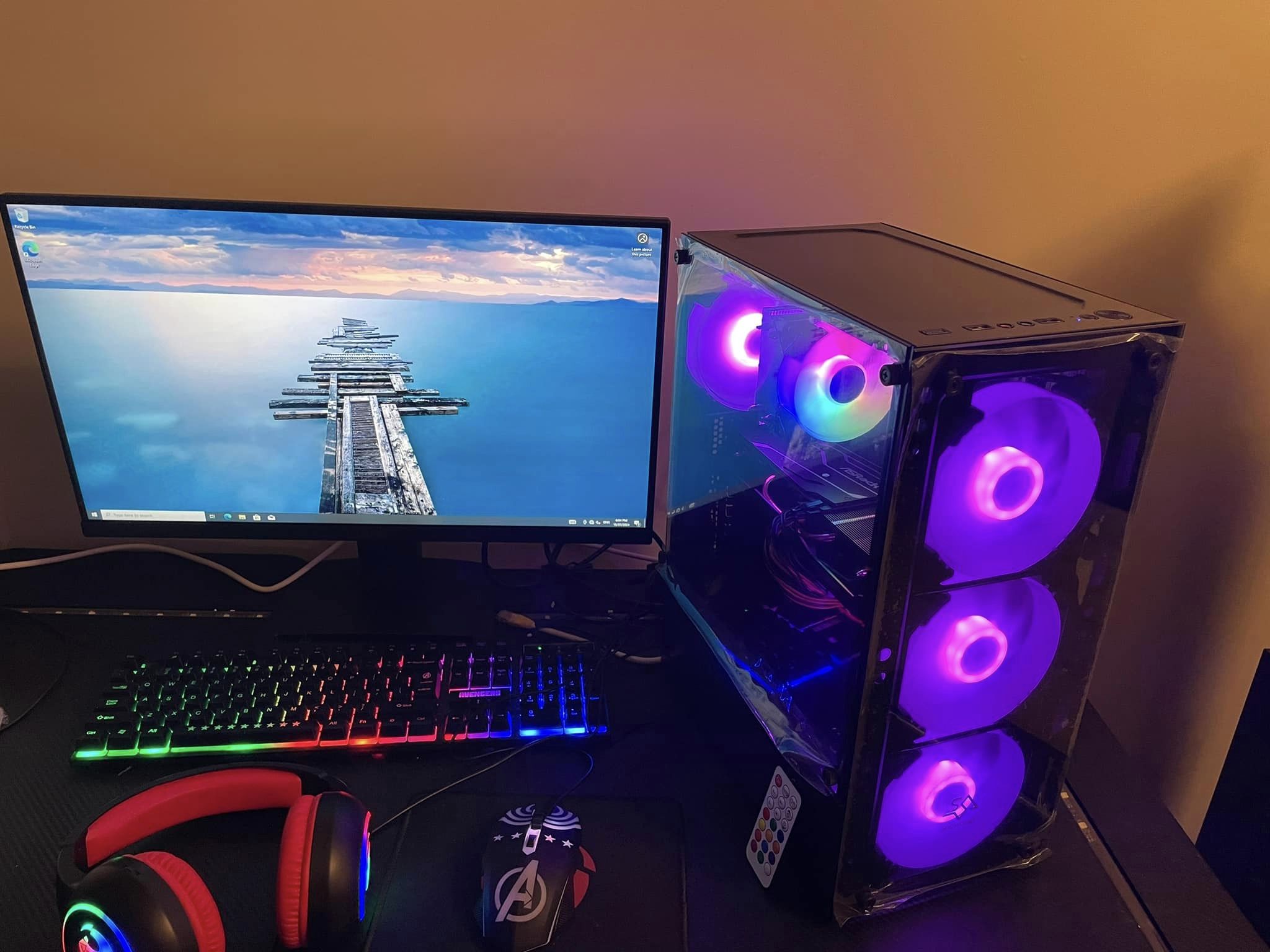 Ex-Build PC AMD Ryzen 5 3600- RX 6600- 16 GB RAM – The Good