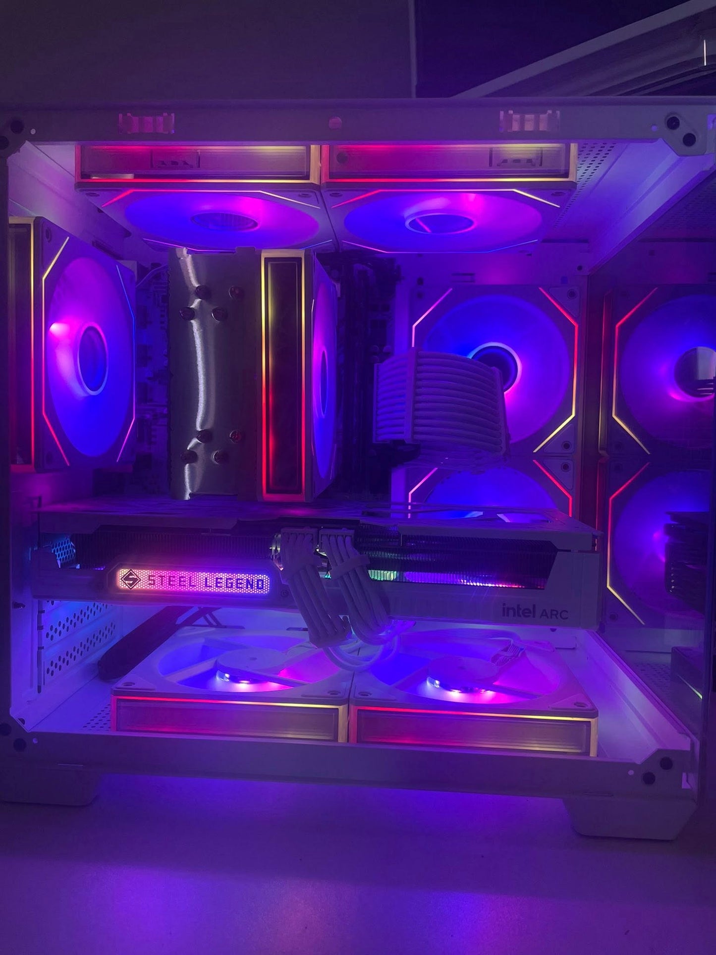 Intel Xeon 16 cores/ 32 threads | Intel B580 | 32 GB RAM