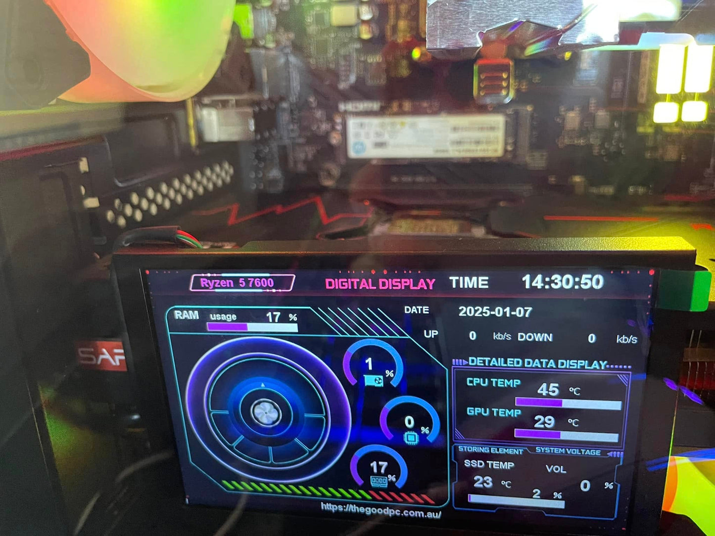 Ryzen 5 7600- RX 7600xt- 16 GB RAM
