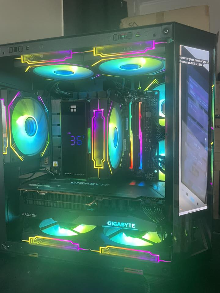 Ryzen 7 9700x, RX 6900xt, 32 GB RAM