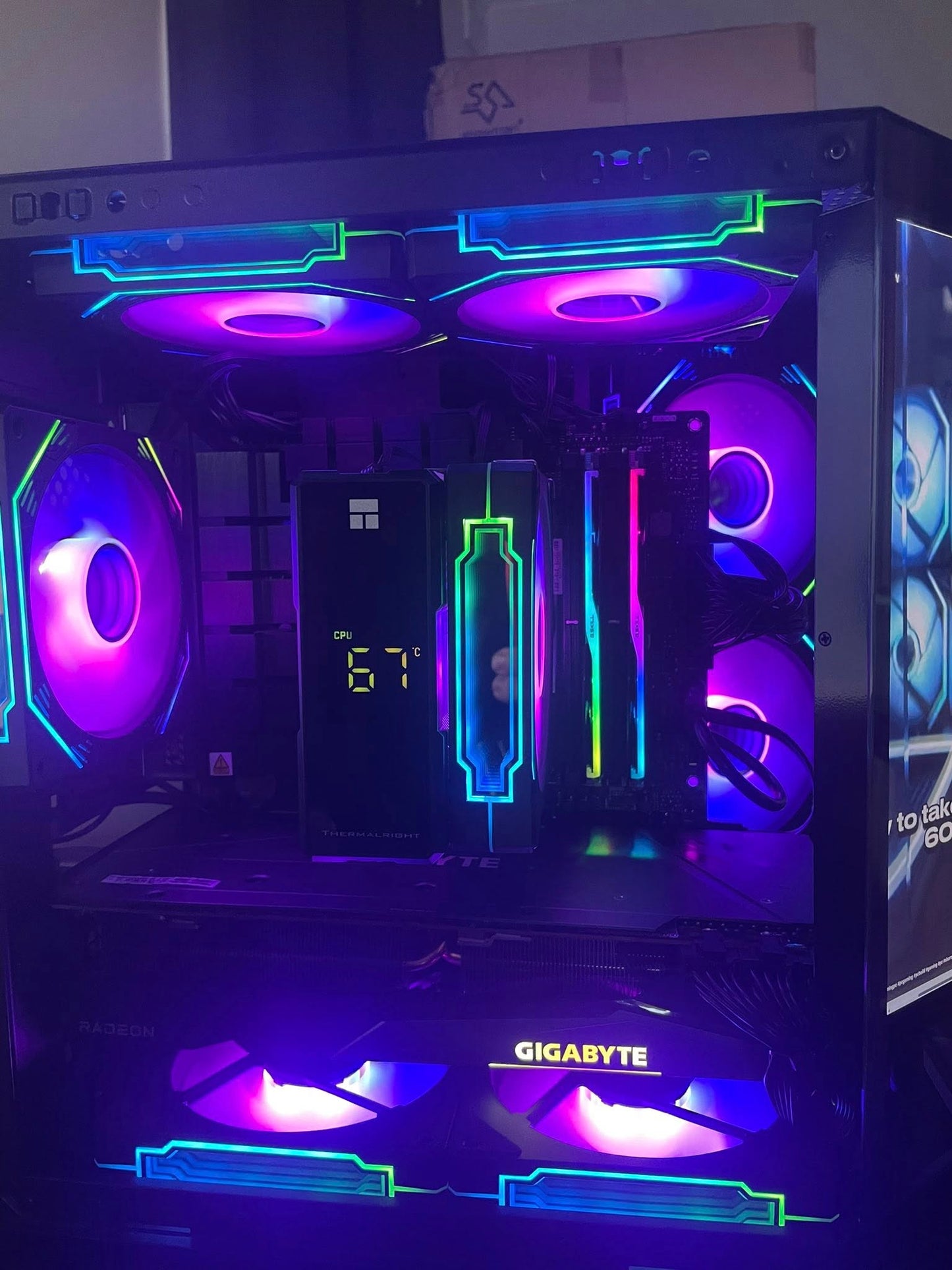 Ryzen 7 9700x, RX 6900xt, 32 GB RAM