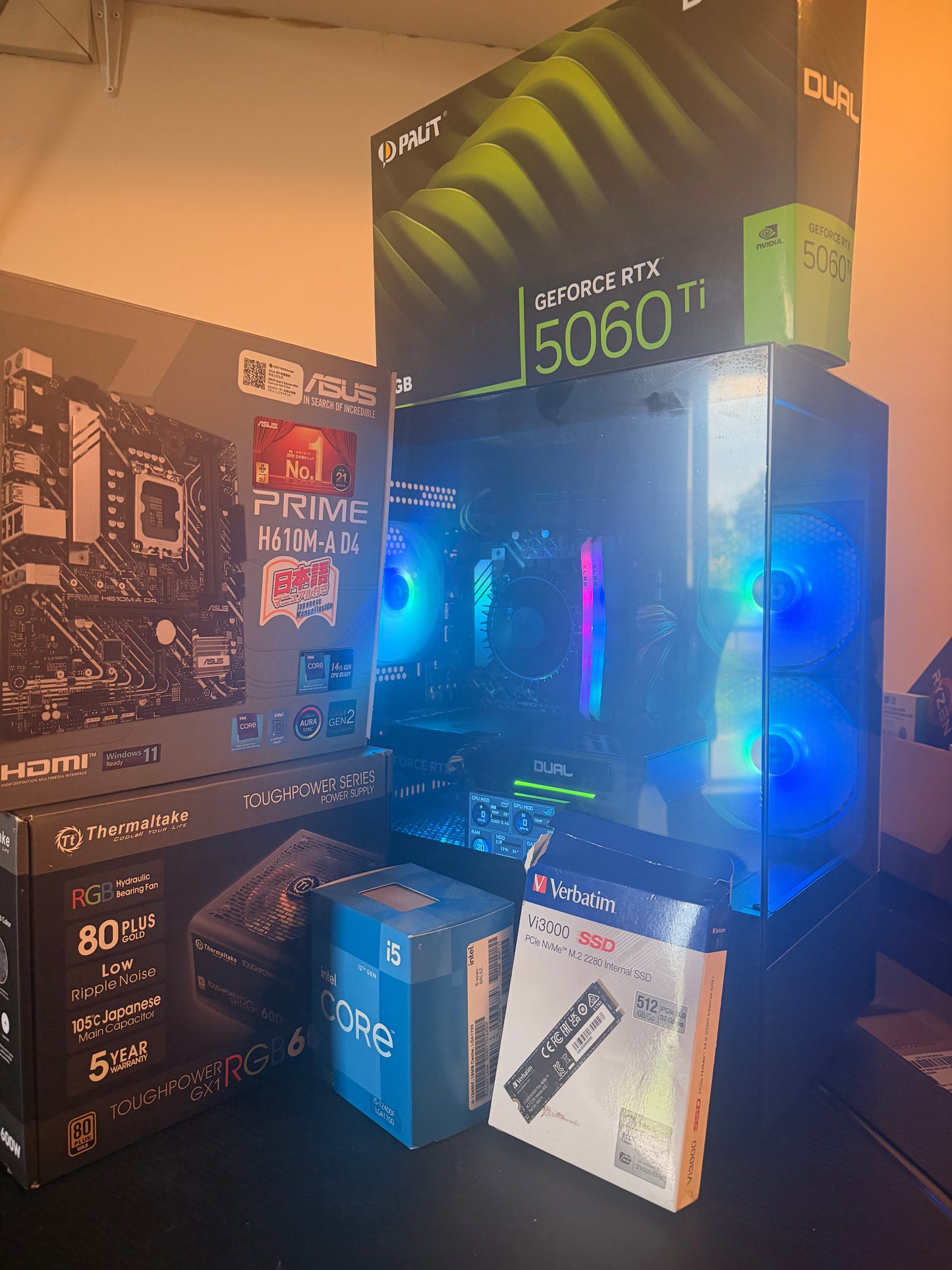 I5 12400f, RTX 5060ti, 16 GB RAM
