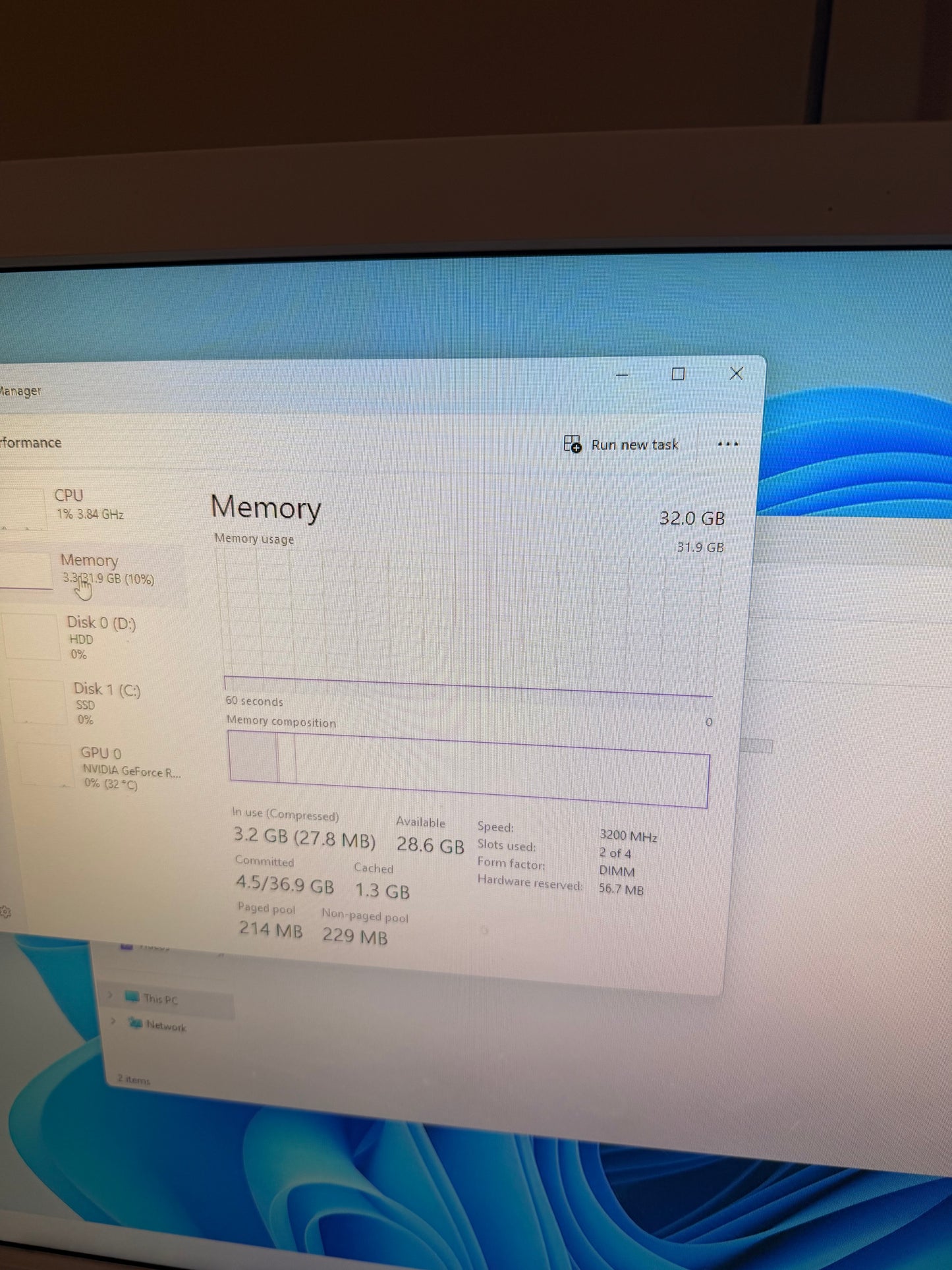 Ryzen 7 5700x, RTX 5060, 32 GB RAM