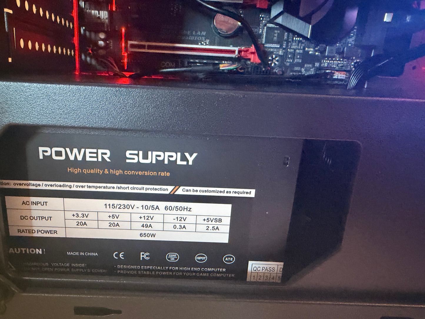 [Refurbish] Intel Core I7 6700k | RTX 3060ti