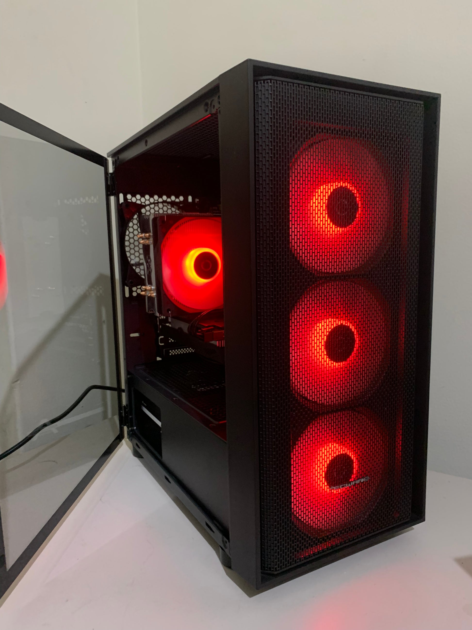 8 Gpu Computer Workstation/ Gaming PC- Intel 8 Cores/16 Threads RX 580 8GB 2048sp- 16 ...